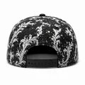 Baroque-Print Snapback, Back view