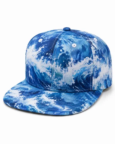 Sublimated-Print Snapback, Front left three-quarter primary reference