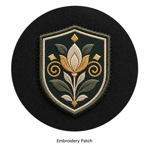 Embroidery Patch customization reference