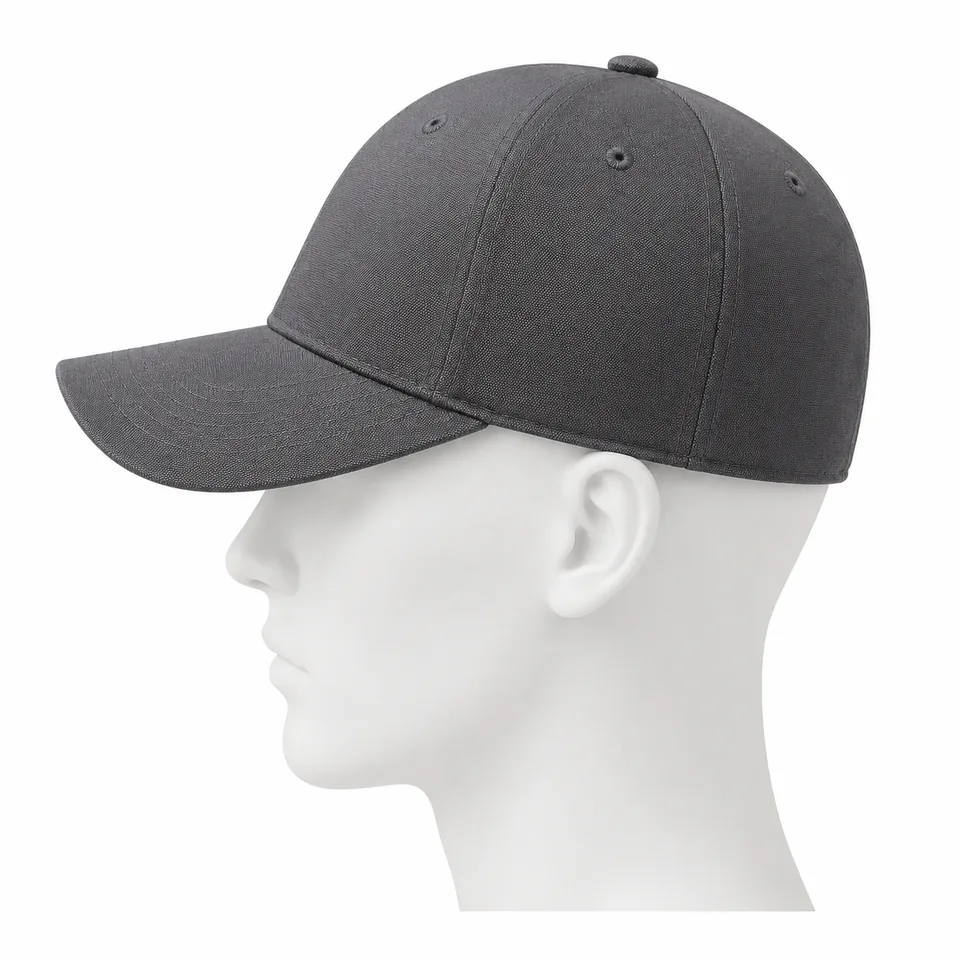 Oxford Cotton Fitted Cap â€” raw 1 960